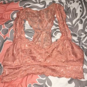 Anemone brand light pink bralette....size: S/M